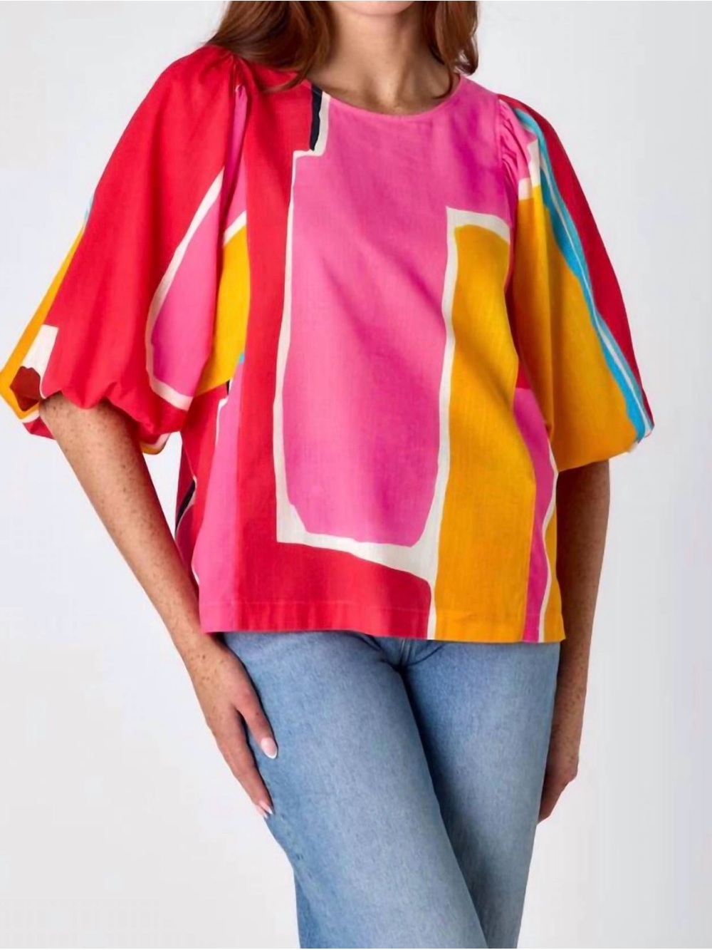 #697 Crosby by Mollie Burch LOTTIE Top in Barragan size M
